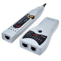 W-STAR W-Star Tester kabelů UTP WSST-S, RJ45, BNC a USB kabelů, vyhledávač kabelů ve svazku