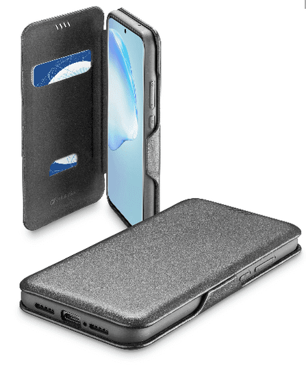 CellularLine Pouzdro typu kniha Book Clutch 2 pro Samsung Galaxy S20+, černé (BOOKCLU2GALS11K)