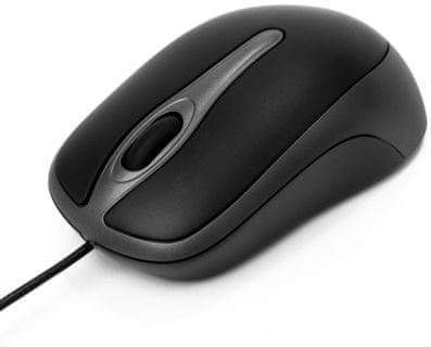 Verbatim optická myš, černá (49019) drátová optická myš