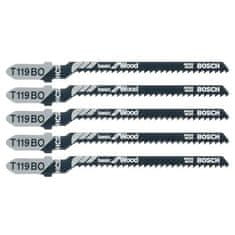 BOSCH Professional pilový plátek do přímočaré pily T 119 BO - 5 ks (2608630310)