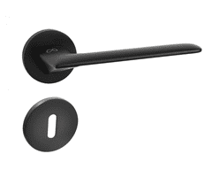Infinity Line Giulietta S O B00 černá SLIM - klika ke dveřím - s wc kličkou