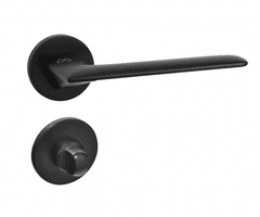 Infinity Line Giulietta S O B00 černá SLIM - klika ke dveřím - s wc kličkou