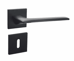 Infinity Line Giulietta S B00 černá SLIM - klika ke dveřím - s rozetou bb (dózický klíč)
