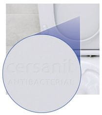 CERSANIT Set 906 wc crea co oval včetně slim sedátka duraplast softclose/jedno tlačítko (S701-212)
