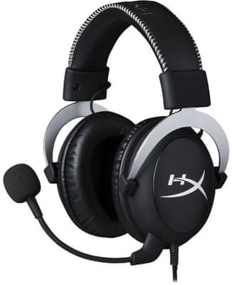 Sluchátka Kingston HyperX CloudX pro Xbox ONE (HX-HS5CX-SR), 53mm měniče, headset, pohodlné, Xbox One, mikrofon