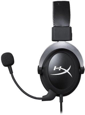 Sluchátka Kingston HyperX CloudX pro Xbox ONE (HX-HS5CX-SR), 53mm měniče, headset, kovová konstrukce, otočné náušníky, Xbox One
