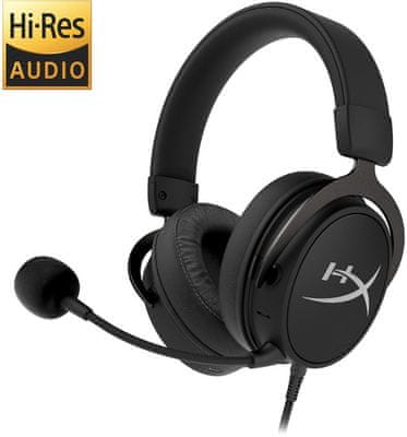 Kingston HyperX Cloud Mix (HX-HSCAM-GM) fejhallgató, nagy tartományú fejhallgató, minőségi hangzás, kétkamrás meghajtó, Hi-Res Audio