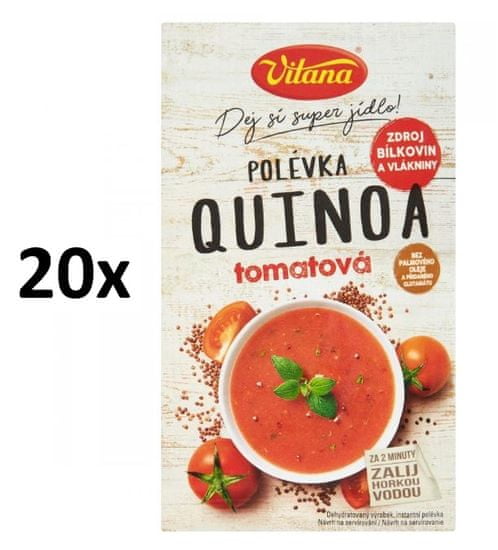 Vitana Tomatová polévka s quinoou 20x 26g