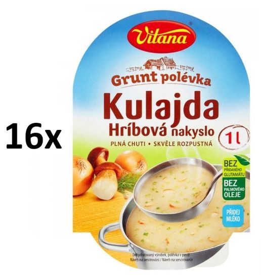 Vitana Grunt Kulajda polévka 16x 126g