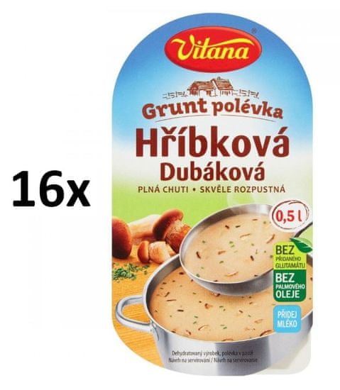 Vitana Grunt Hříbková polévka 16x 55g