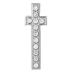 Thomas Sabo Náušnice "Kříž" , D_H0011-725-14, Sterling Silver, 925 Sterling silver, white diamond