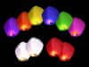 Létající lampion štěstí - přání - mix barev - 10ks/balení