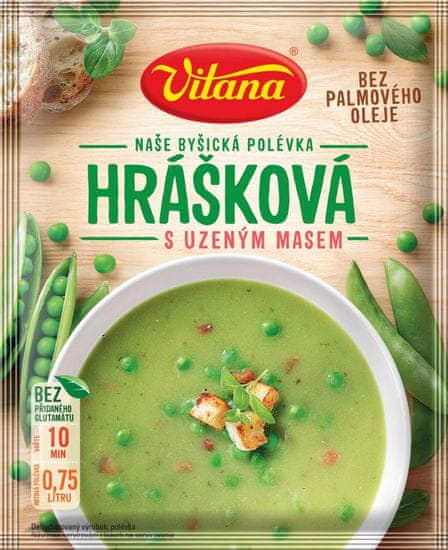Vitana Hrášková polévka s uzeným masem 27× 64g