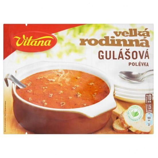 Vitana Velká rodinná gulášová polévka 18 × 190g