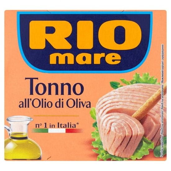 Rio Mare Tuňák v olivovém oleji 12× 160 g