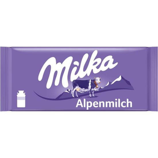 MILKA Alpine Milk 24× 100g