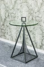 Mørtens Furniture Konferenční stolek Elliot, 57 cm, šedá