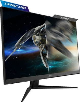 gamer monitor MSI Optix G241 (Optix G241) folyamatos megjelenítés 1 ms 165 Hz