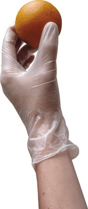 Toro Gumové rukavice vel. S 100 ks, bílé