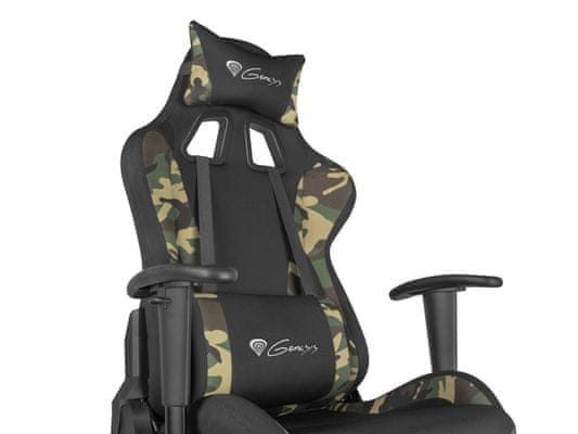 Gamer szék Nitro 560, kényelmes, műbőr, karfák