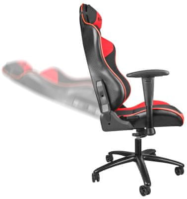 Gamer szék Genesis Nitro 770, állítható ülésmagasság és állítható háttámla dőlésszög