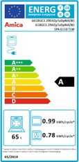 Amica kombinovaný sporák SPA 6110 TLW
