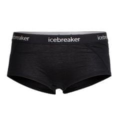 Icebreaker Wmns Sprite Hot pants, 1 Black/Black | XS