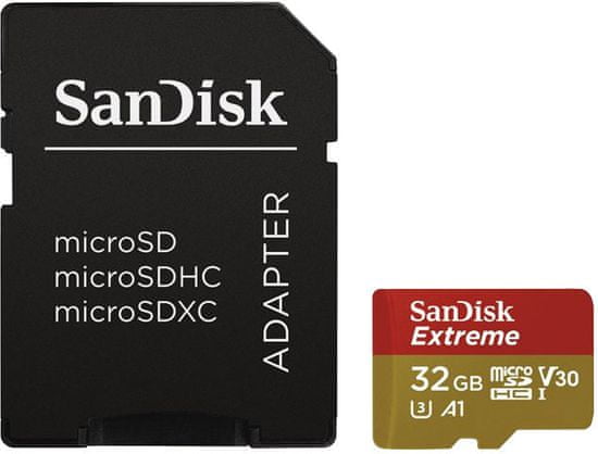 SanDisk 32GB microSDHC U3 karta