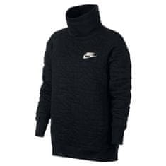 Nike W NSW FNL QUILT, 10 | NSW OTHER SPORTS | WOMENS | HOODED LONG SLEEVE TOP | BLACK/LIGHT BONE | XL
