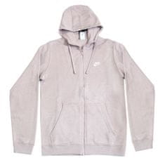 Nike M NSW HOODIE FZ FLC CLUB, 10 | NSW OTHER SPORTS | MENS | HOODED FULL ZIP LS TOP | PARTICLE ROSE/PARTICLE ROSE/WH | L