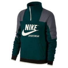 Nike W NSW CREW HZ ARCHIVE, 10 | NSW OTHER SPORTS | WOMENS | LONG SLEEVE TOP | OUTDOOR GREEN/CARBON HEATHER/S | M