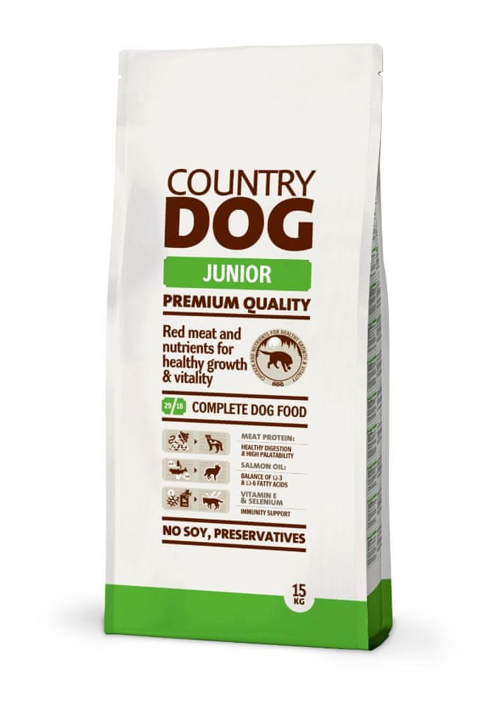 Levně Country Dog Junior 15 kg