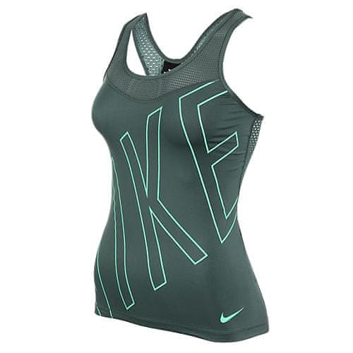 Nike W NP HPRCL TANK EXPLODE LOGO, 10 | WOMEN TRAINING | WOMENS | TANK TOP/SINGLET | HASTA/GREEN GLOW | M