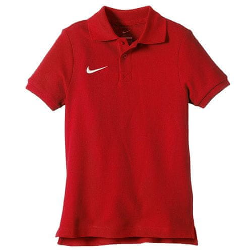 Nike Dětské tričko , TS Core | Červená | M (137-147 cm)