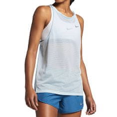 Nike W NK BRTHE TANK, 10 | RUNNING | WOMENS | TANK TOP/SINGLET | GLACIER BLUE/HTR | M