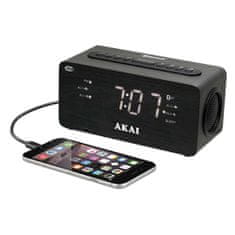 Akai Rádiobudík , ACR-2993, FM PLL, alarm, snooze, LED displej, časovač