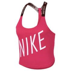 Nike W NK DRY TANK ELASTIKA GRX H17, 10 | WOMEN TRAINING | WOMENS | TANK TOP/SINGLET | PINK NEBULA/DARK GREY/WHITE | S