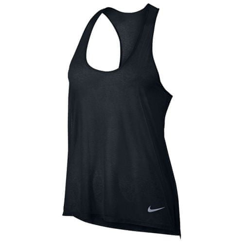 Nike W NK BRTHE TANK COOL, 10 | RUNNING | WOMENS | TANK TOP/SINGLET | BLACK | M