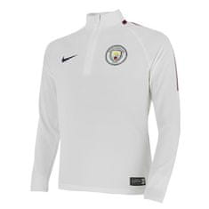Nike MCFC Y NK DRY SQD DRIL TOP, 10 | FOOTBALL/SOCCER | YOUTH UNISEX | LONG SLEEVE TOP | WHITE/TRUE BERRY/MIDNIGHT NAVY | XS
