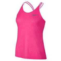 Nike DF COOL BREEZE STRAPPY TNK, 10 | RUNNING | WOMENS | TANK TOP/SINGLET | HYPER PINK/REFLECTIVE SILV | M