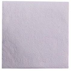 Lene Bjerre Papírové ubrousky UNI fialové, 33 x 33 cm
