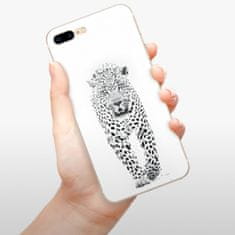iSaprio Silikonové pouzdro - White Jaguar pro Apple iPhone 7 Plus / 8 Plus