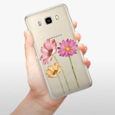 iSaprio Silikonové pouzdro - Three Flowers pro Samsung Galaxy J5 (2016)