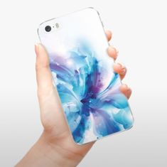 iSaprio Silikonové pouzdro - Abstract Flower pro Apple iPhone 5/5S/SE