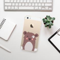 iSaprio Silikonové pouzdro - Brown Bear pro Apple iPhone 5/5S/SE