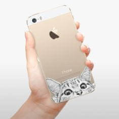 iSaprio Silikonové pouzdro - Cat 02 pro Apple iPhone 5/5S/SE