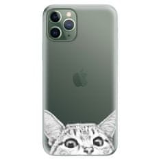 iSaprio Silikonové pouzdro - Cat 02 pro Apple iPhone 11 Pro