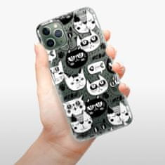 iSaprio Silikonové pouzdro - Cat pattern 03 pro Apple iPhone 11 Pro Max