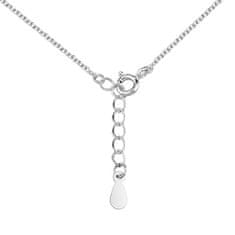 Klenoty Amber Luxusní stříbrný náhrdelník přívěsek čtyřlístek