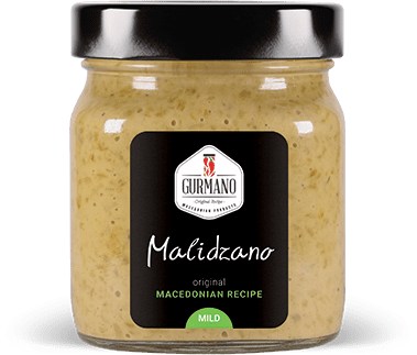 Gurmano Makedonský zelený ajvar MALIDZANO jemný, 300g